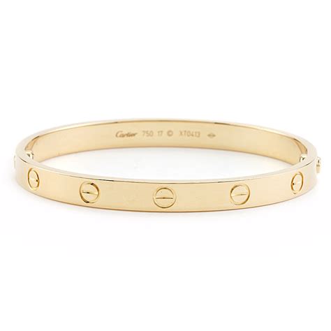 cartier love yellow gold|cartier love collection yellow gold.